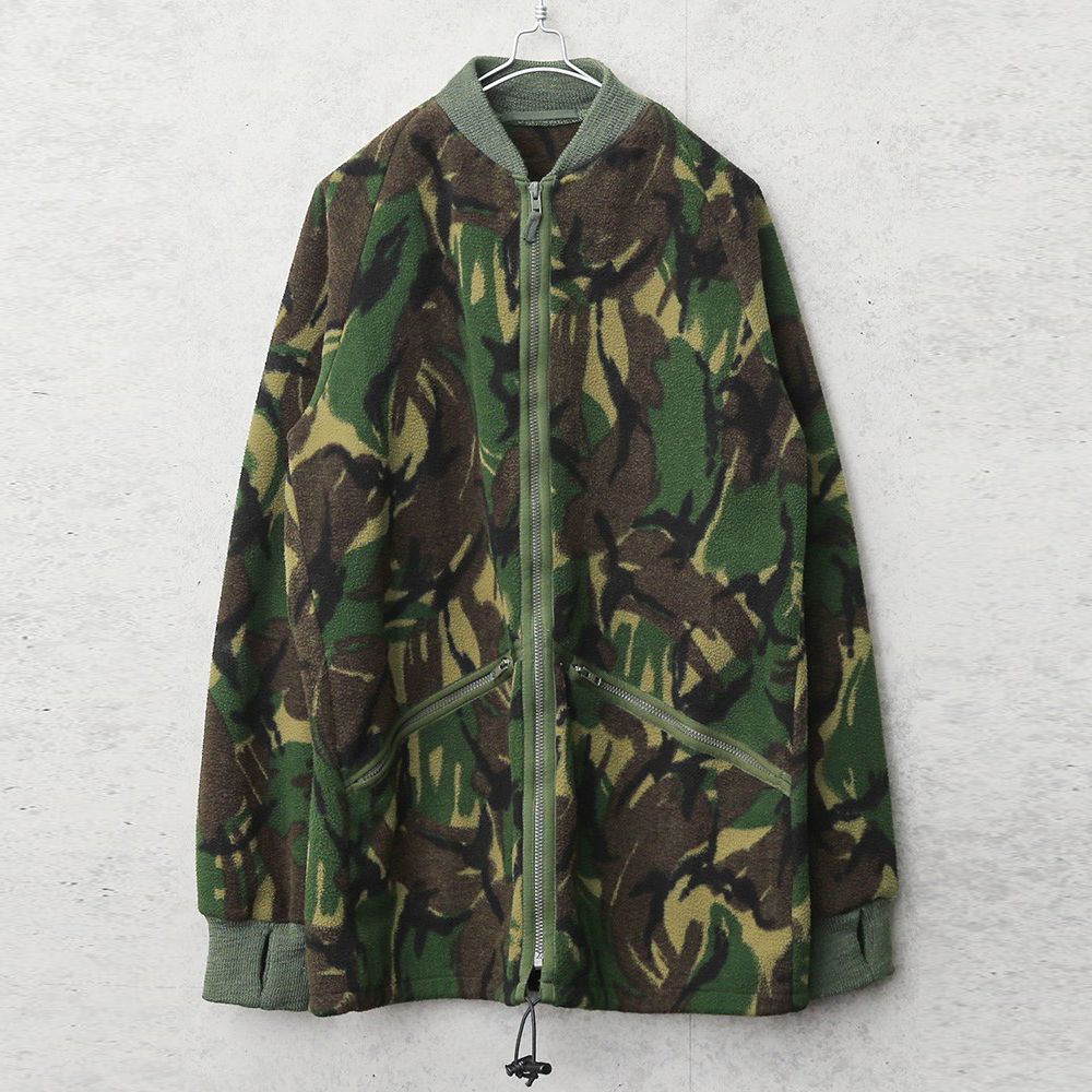 実物 USED イギリス軍 DPM CAMO RIB フリースジャケット