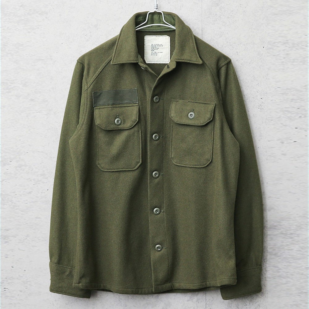 実物 USED 米軍 ヴィンテージ ウールシャツ OG-108 後期型