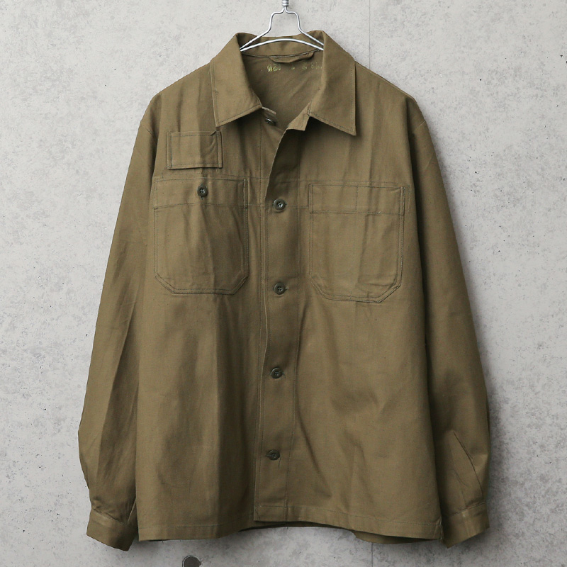 実物 新品 デッドストック チェコ軍 ユーティリティーワークジャケット