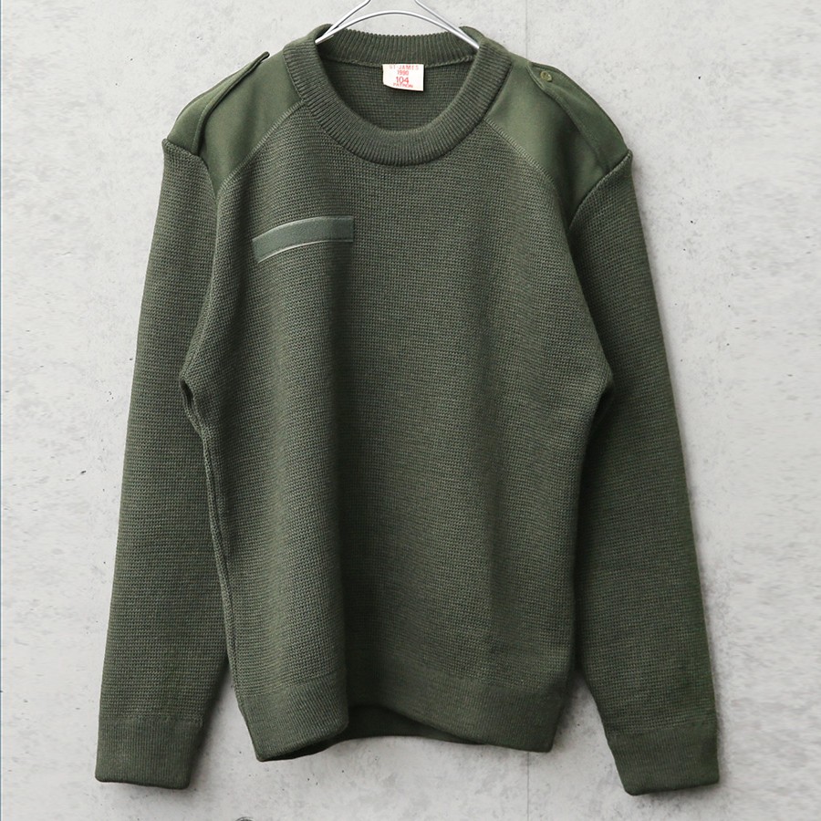 実物 USED フランス軍 コマンドセーター