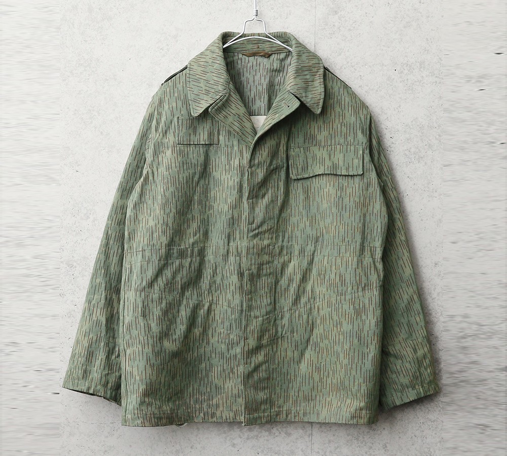 実物 新品 デッドストック チェコ軍 M-60 レインドロップカモ フィールドジャケット
