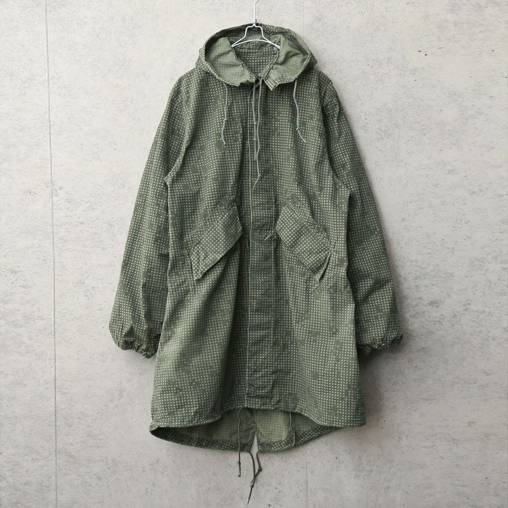 希少 実物 USED 米軍ナイトデザートカモ シェルパーカー