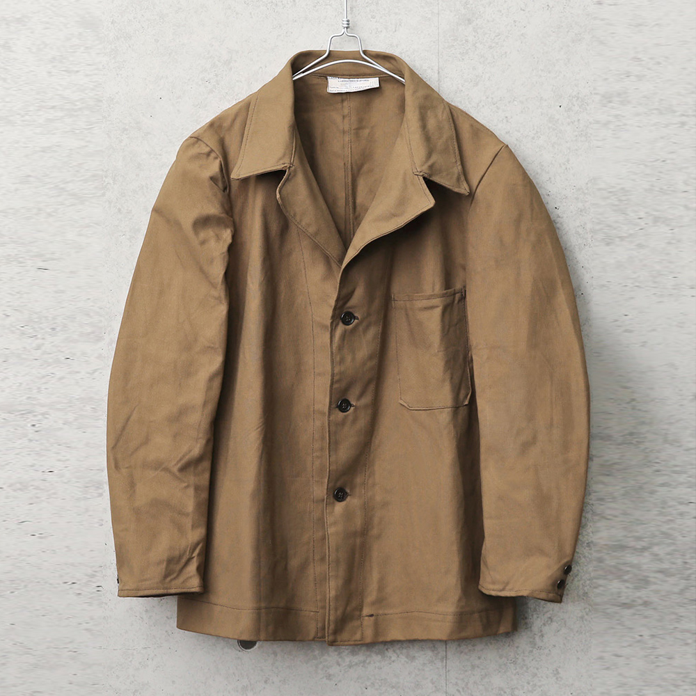 実物 新品 デッドストック イタリア軍 プリズナー ワークジャケット 1ポケット