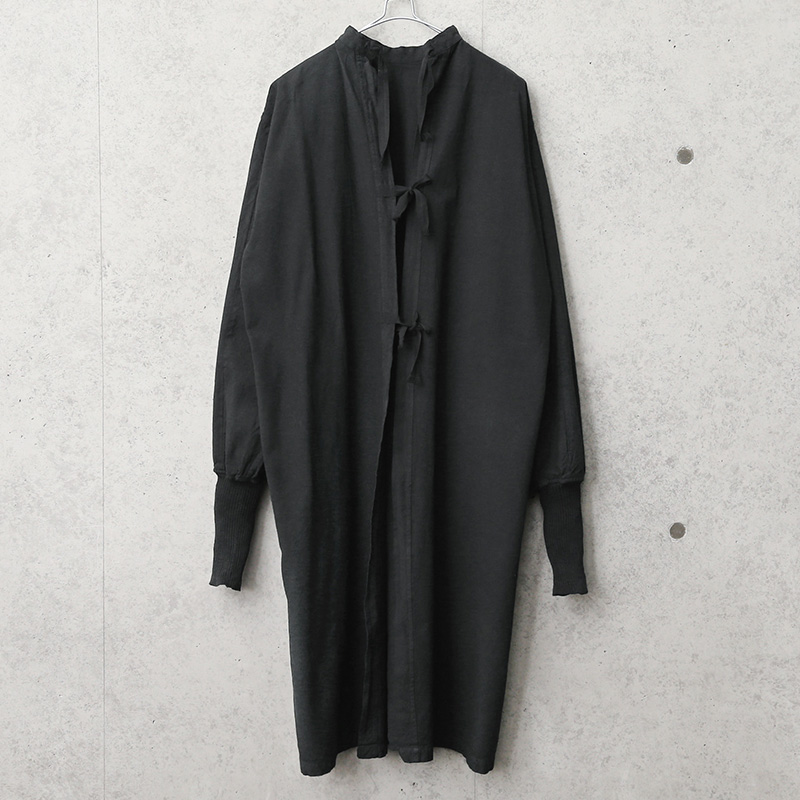 実物 新品 デッドストック イタリア軍 サージカルコート BLACK染め