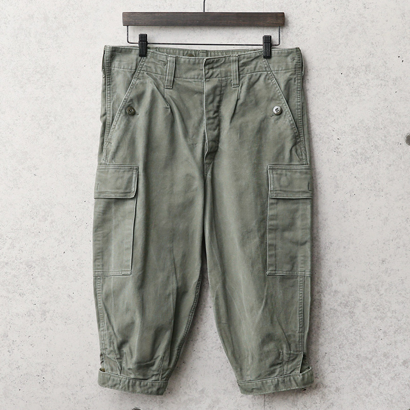 実物 USED ドイツ軍 BW モールスキン ニッカーズ カーゴパンツ