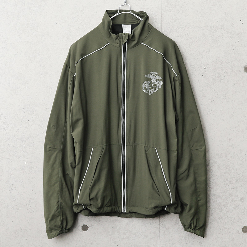 実物 USED 米軍 米海兵隊 U.S.M.C. PT ランニング ジャケット