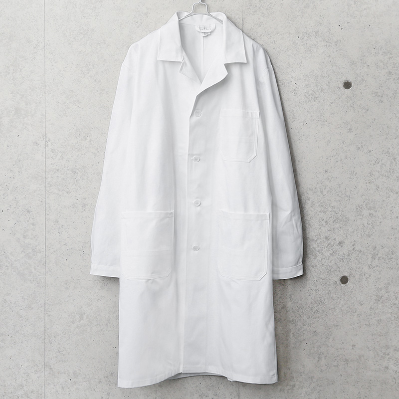 実物 新品 デッドストック チェコ軍 コットンツイル ワークコート ホワイト