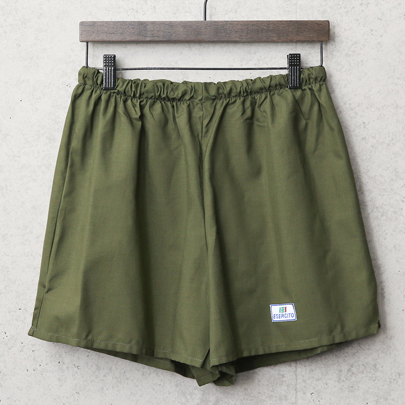 実物 新品 デッドストック イタリア軍 ESERCITO ITALIANO トレーニングショーツ