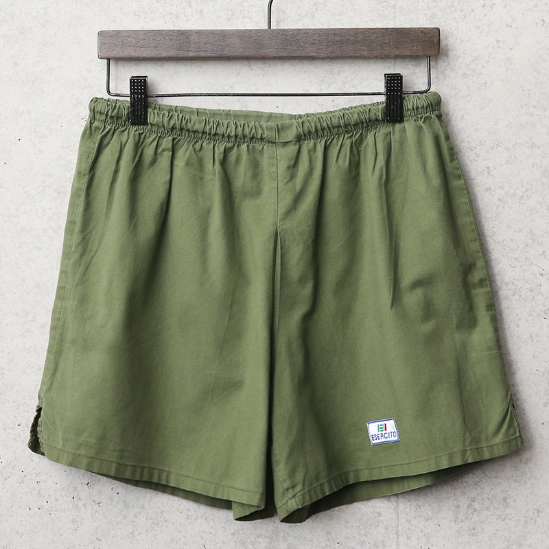 実物 USED イタリア軍 ESERCITO ITALIANO トレーニングショーツ