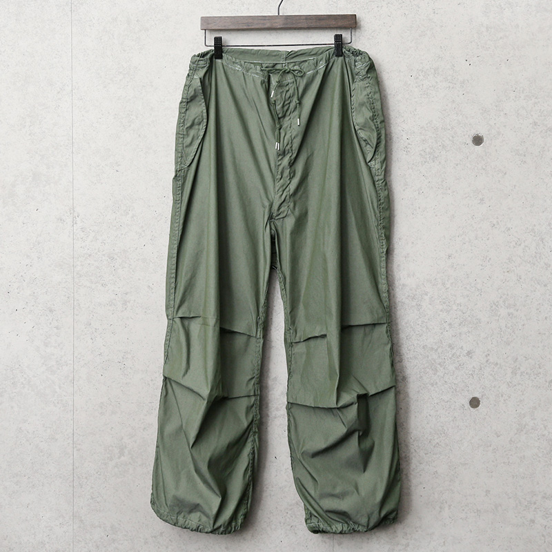実物 新品 デッドストック 米軍 スノーカモ オーバーパンツ ガーメントダイ OD染め