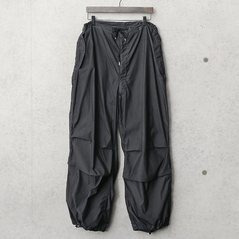 実物 新品 デッドストック 米軍 スノーカモ オーバーパンツ ガーメントダイ BLACK染め