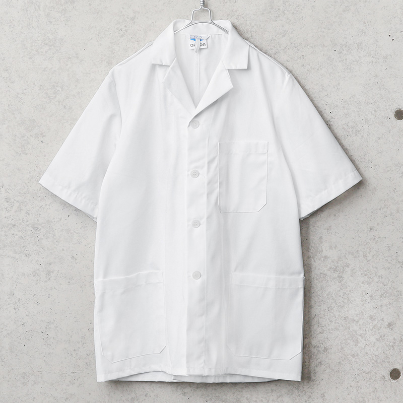 オランダ ORCON社製 オープンカラー ユーティリティ 半袖 シャツ