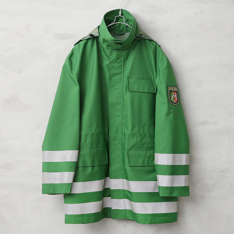 実物 USED ドイツ警察 WATERPROOF“POLIZEI”ポリスジャケット #2