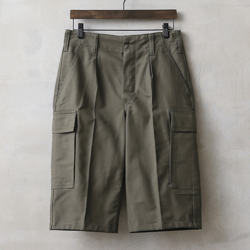 新品 ドイツ軍 COMMERCIAL MODEL モールスキン カーゴショーツ