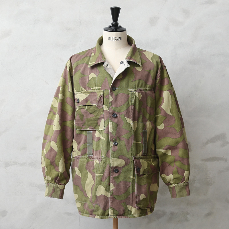 実物 USED フィンランド軍 M-62 リバーシブル フィールドジャケット 前期型