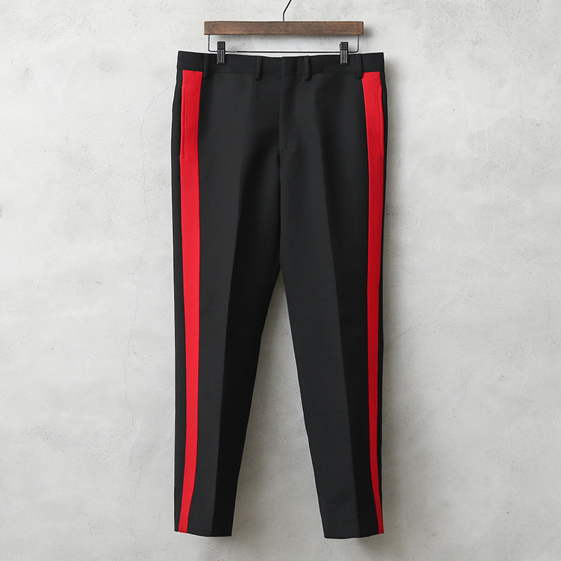 実物 新品 デッドストック イタリア軍 国家憲兵隊 カラビニエリ パレード サイドラインパンツ