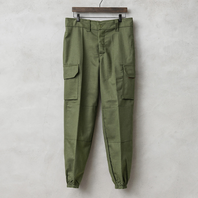 実物 新品 デッドストック スペイン軍 コンバット ウール カーゴパンツ