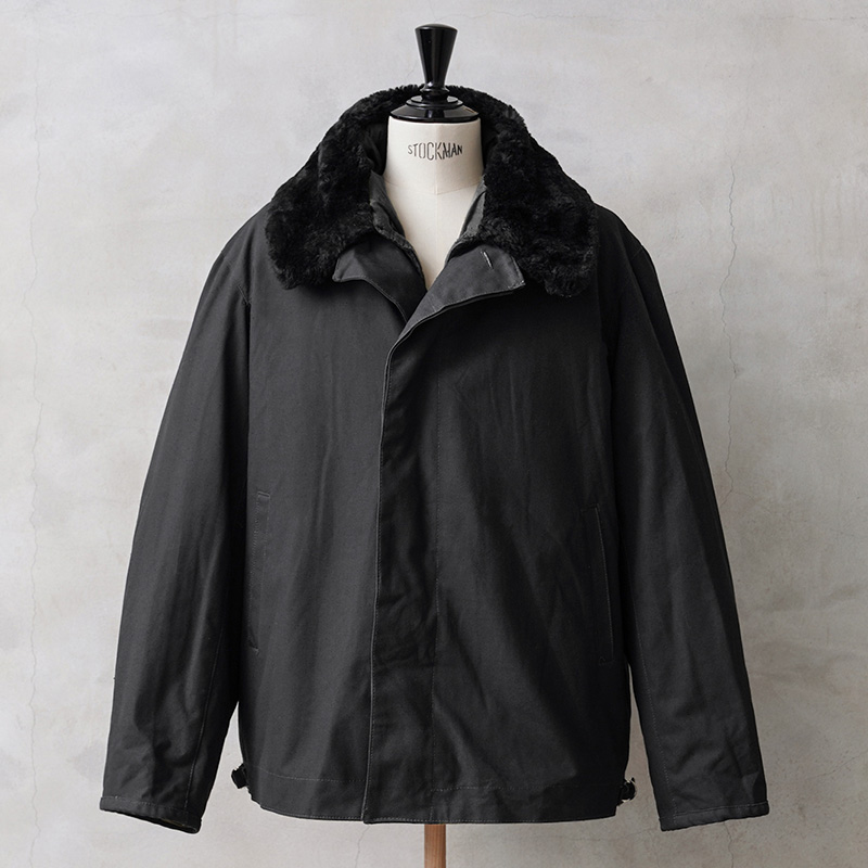 実物 新品 デッドストック ロシア軍 AIR FORCE ウィンター ジャケット ライナー付き SOLID BLACK