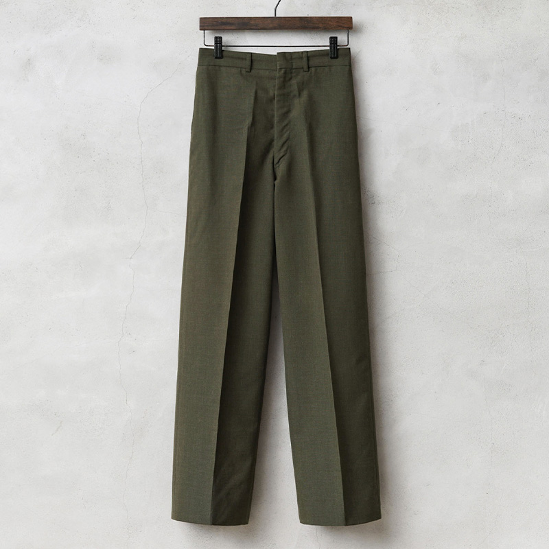 実物 USED 米軍 USMC GREEN SHADE SERVICE ドレス トラウザーズ