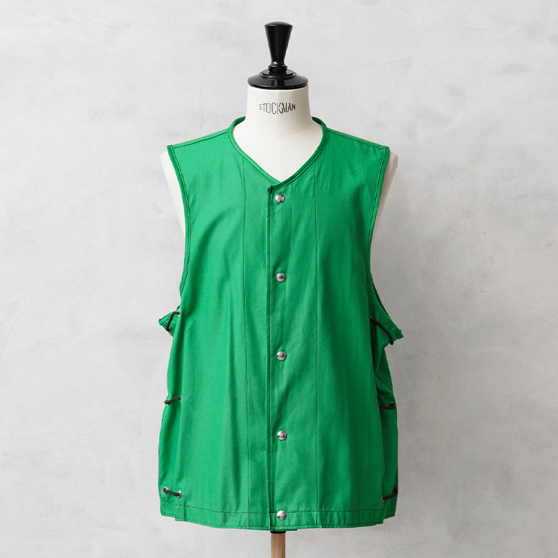 実物 新品 デッドストック 米軍 U.S.NAVY GROUND CREWMAN’S コットン ベスト