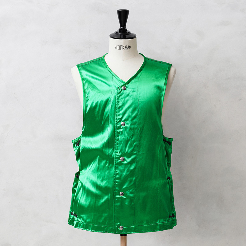 実物 新品 デッドストック 米軍 U.S.NAVY GROUND CREWMAN’S レーヨン ベスト