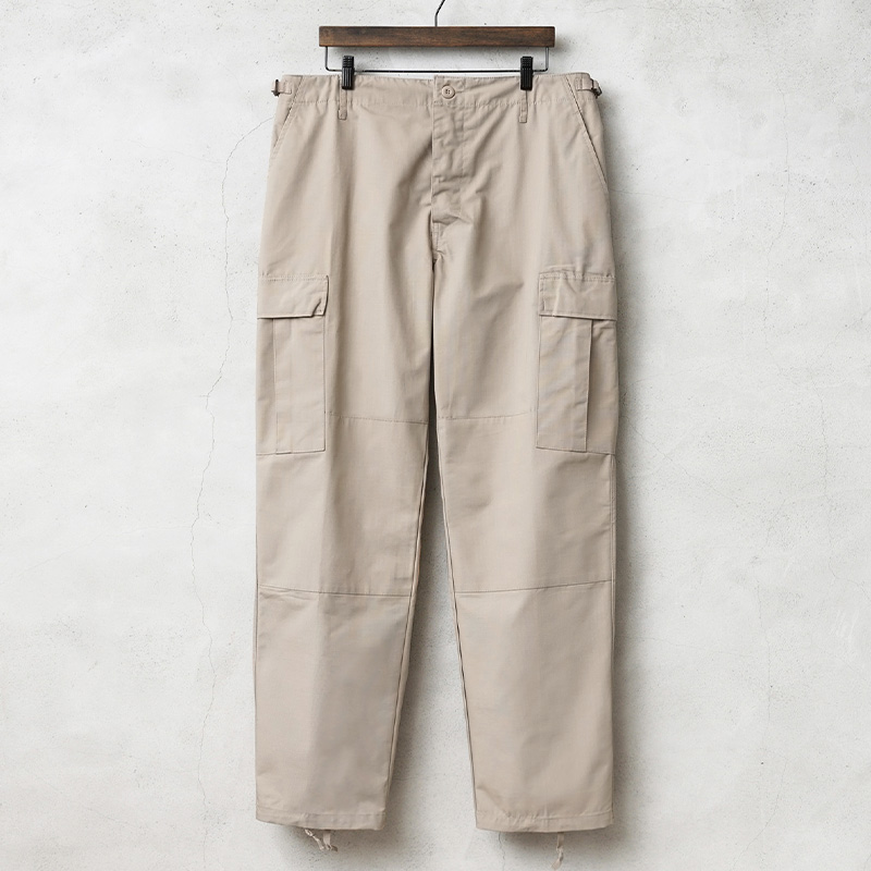 MADE IN USA 新品 米軍 デッドストック 1980～90年代 BDU カーゴパンツ POLYCOTTON カーキ