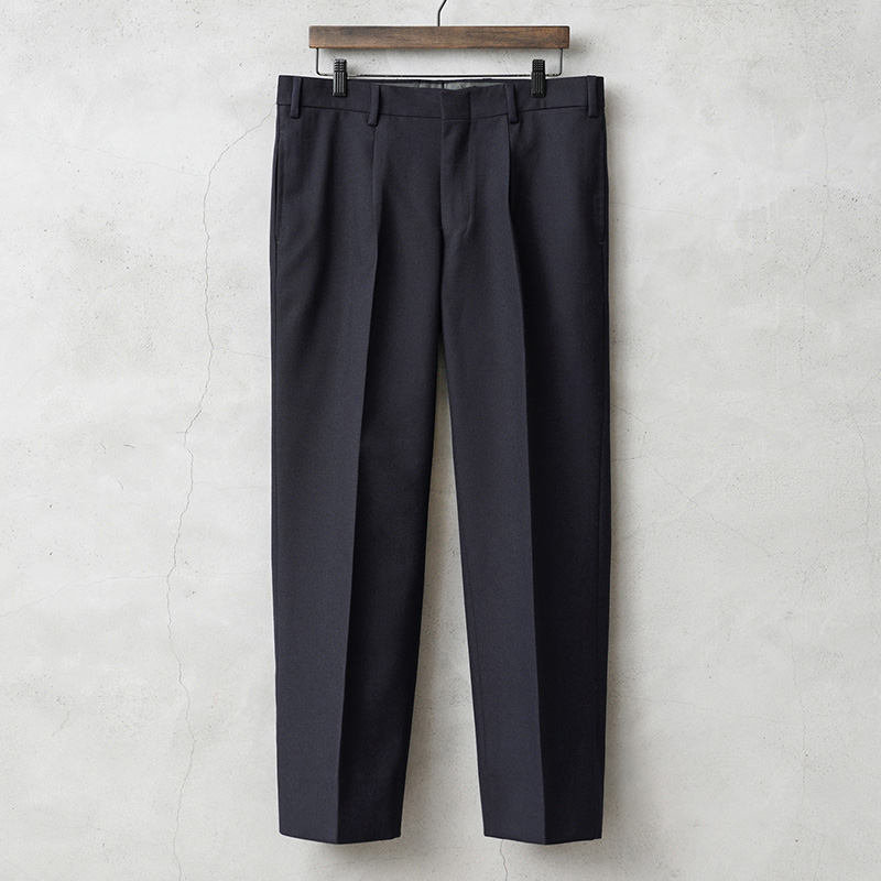 実物 新品 デッドストック イタリア軍 ツイル ウール トラウザーパンツ ジッパーフライ