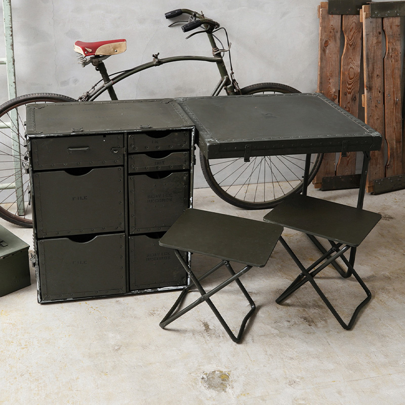 実物 新品 デッドストック 米軍 U.S.ARMY 米陸軍 フィールドデスク #2 南京錠無し【別途送料】