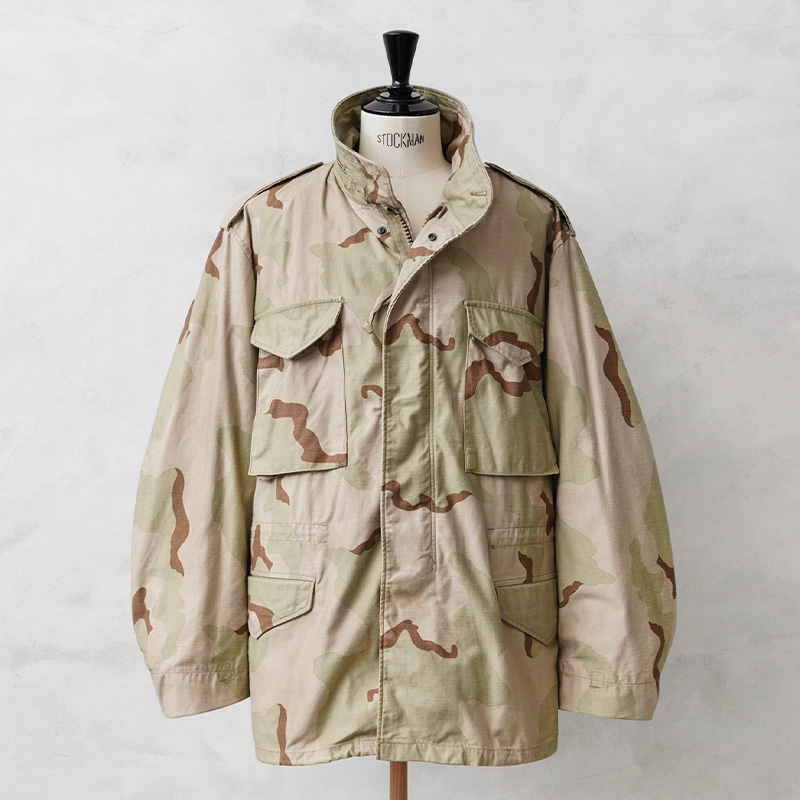 実物 USED 米軍 M-65フィールドジャケット 3カラーデザートカモ