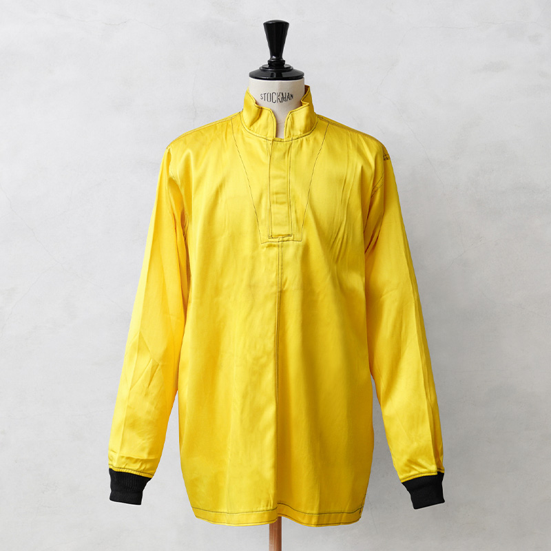 実物 USED 米軍 U.S.NAVY フライトデッキクルー プルオーバー イエロー