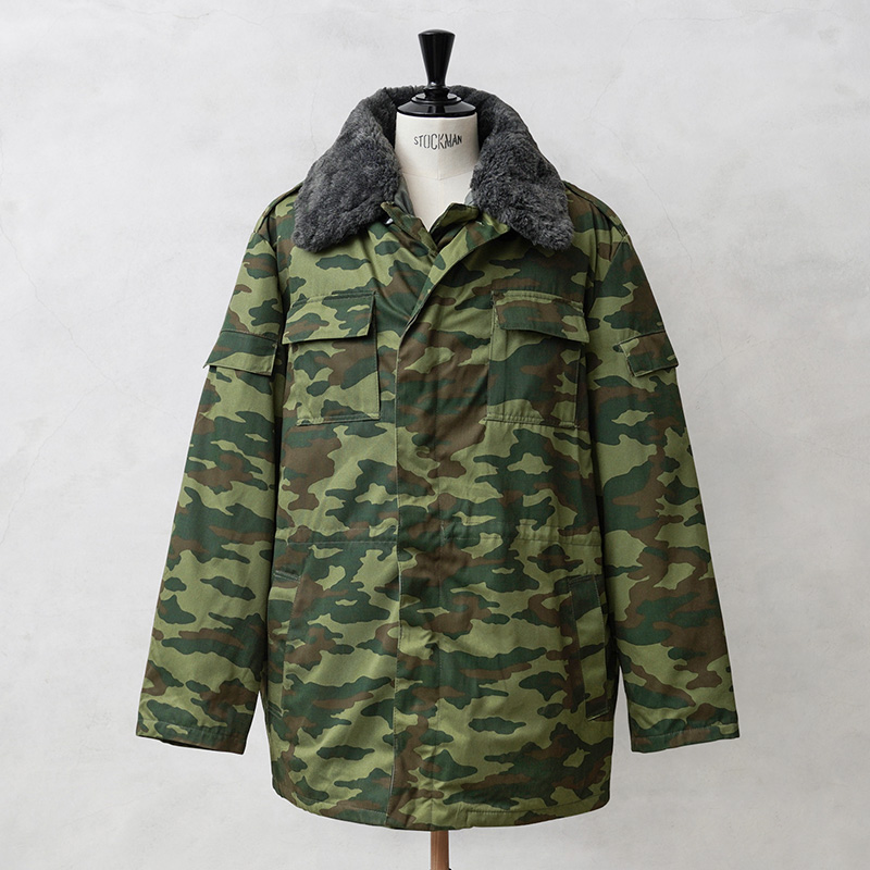 実物 新品 デッドストック ロシア軍 VSR-98 フローラカモ ウィンター ジャケット ライナー付き #3