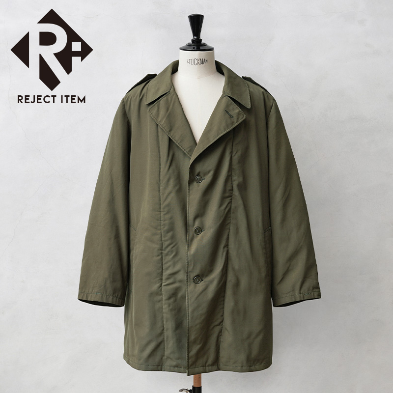 リジェクト 訳あり品 実物 USED チェコ軍 リメイクコート M-60 コートライナー付き