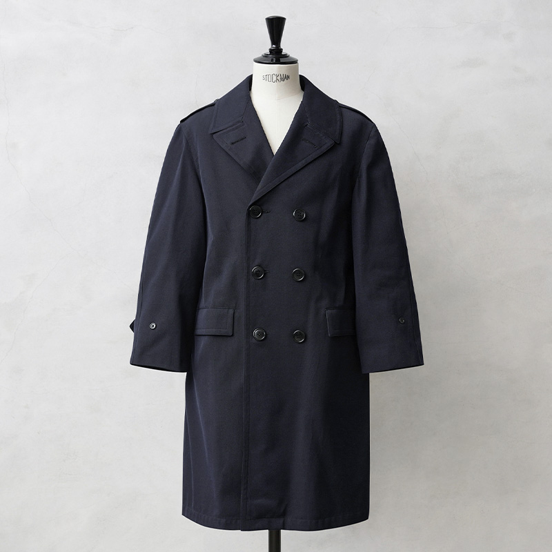 実物 新品 デッドストック イタリア軍 カデットコート ネイビー