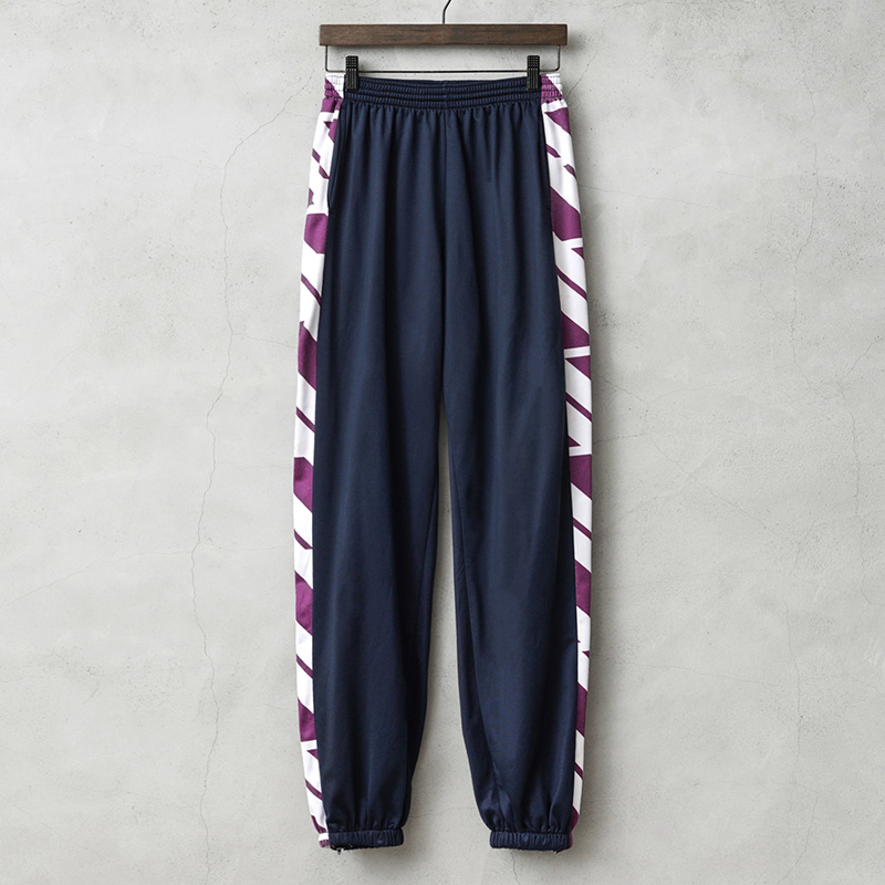 実物 USED フランス軍 LYCEE MILITAIRE MILITARY ACADEMY トラックパンツ PATTERN【A】 / トレーニングパンツ ジャージ
