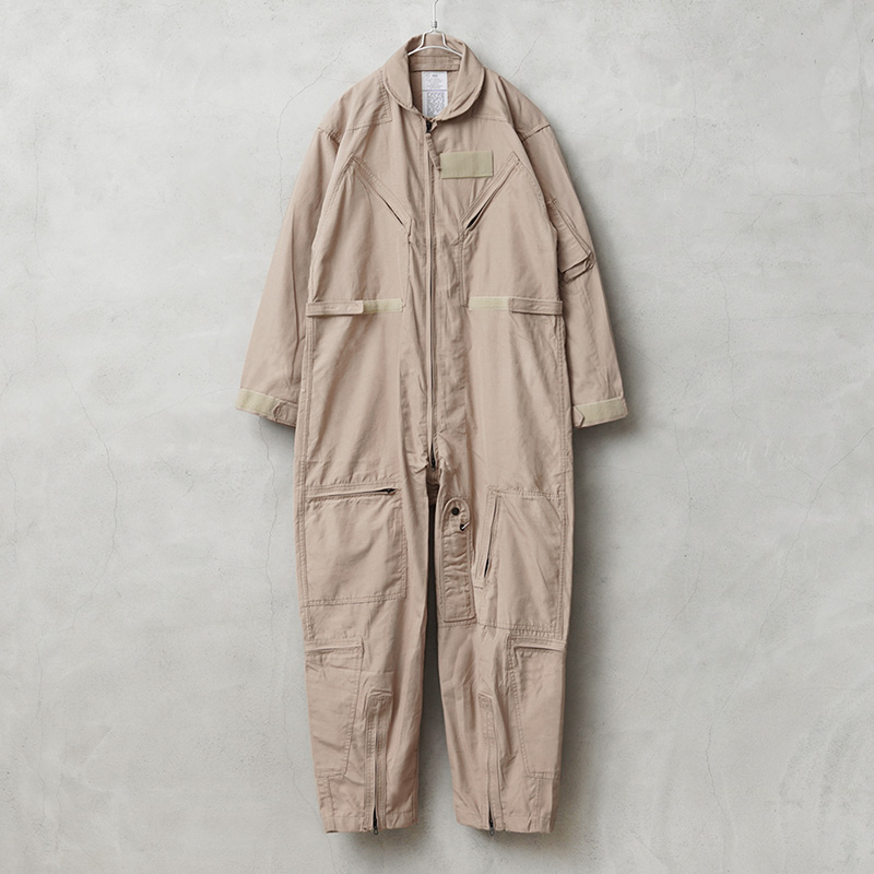 実物 デッドストック 新品 米軍 CWU-27/P フライヤーズ カバーオール TAN