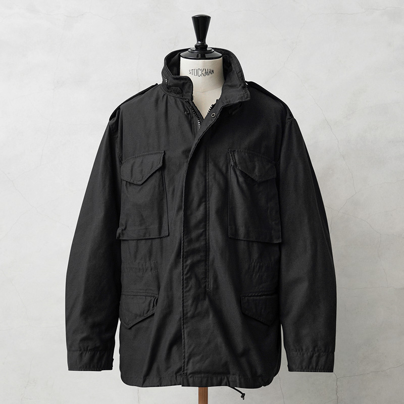 実物 USED 米軍 M-65フィールドジャケット 3カラーデザートカモ DEEP BLACK染め