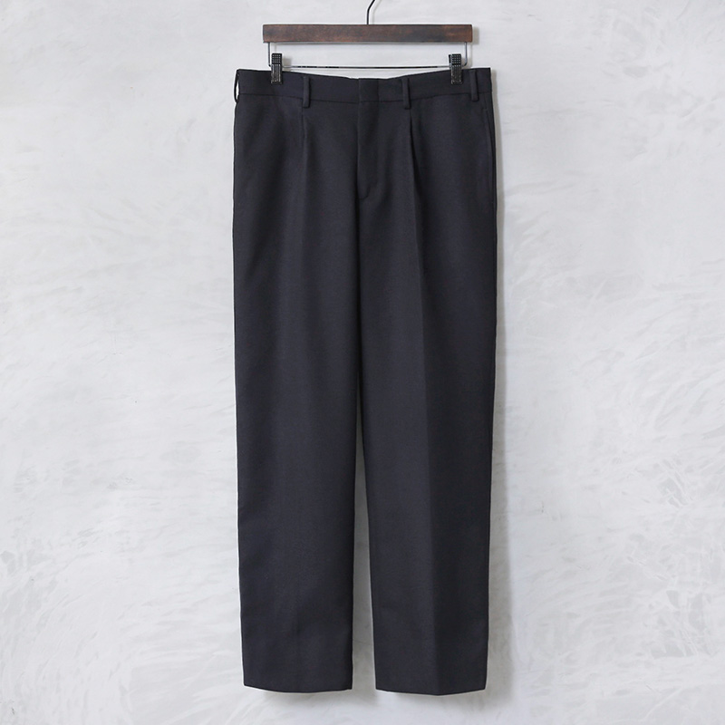 実物 USED イタリア軍 ツイル ウール トラウザーパンツ ジッパーフライ