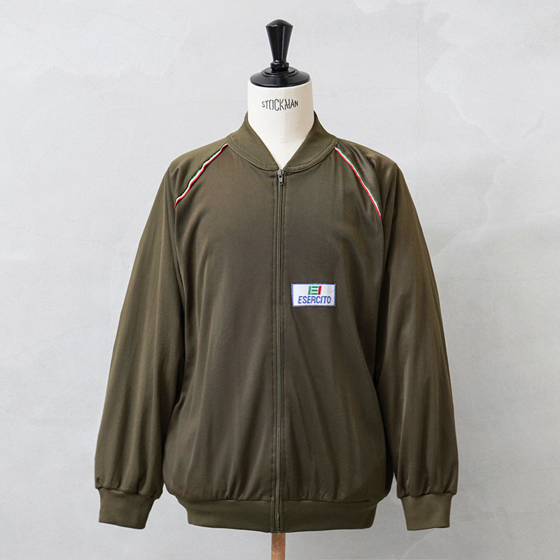 実物 USED イタリア軍 トレーニング ジャケット リブカラー