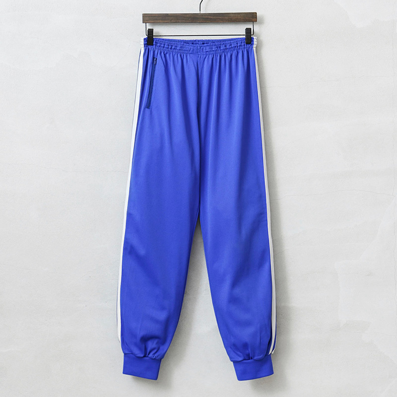 実物 USED フランス軍 エアフォース サイドライン トレーニングパンツ 裾リブタイプ