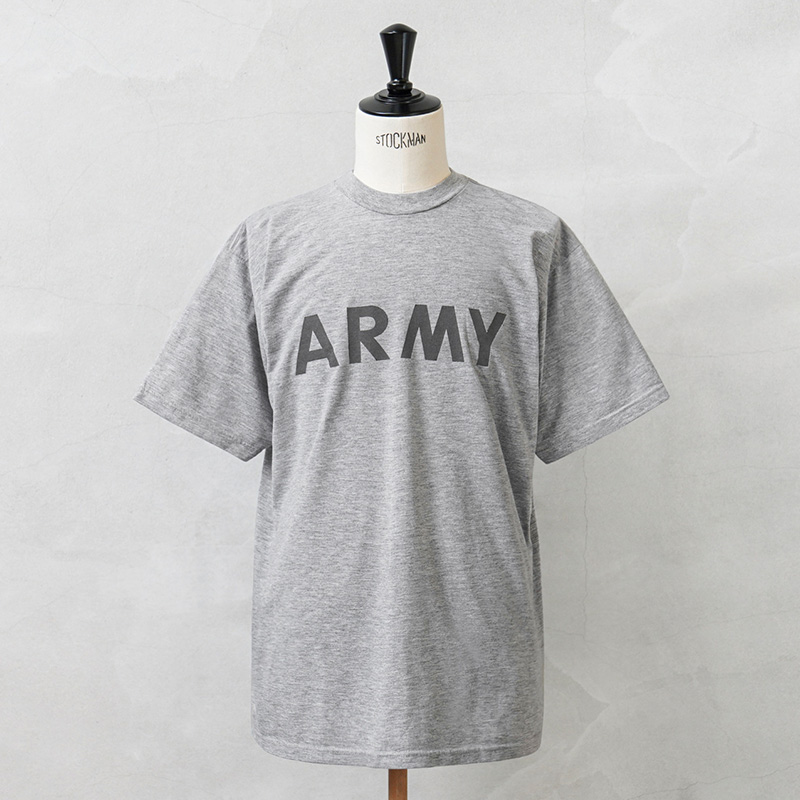 実物 USED 米軍 IPFU ARMY Tシャツ バックプリント入り