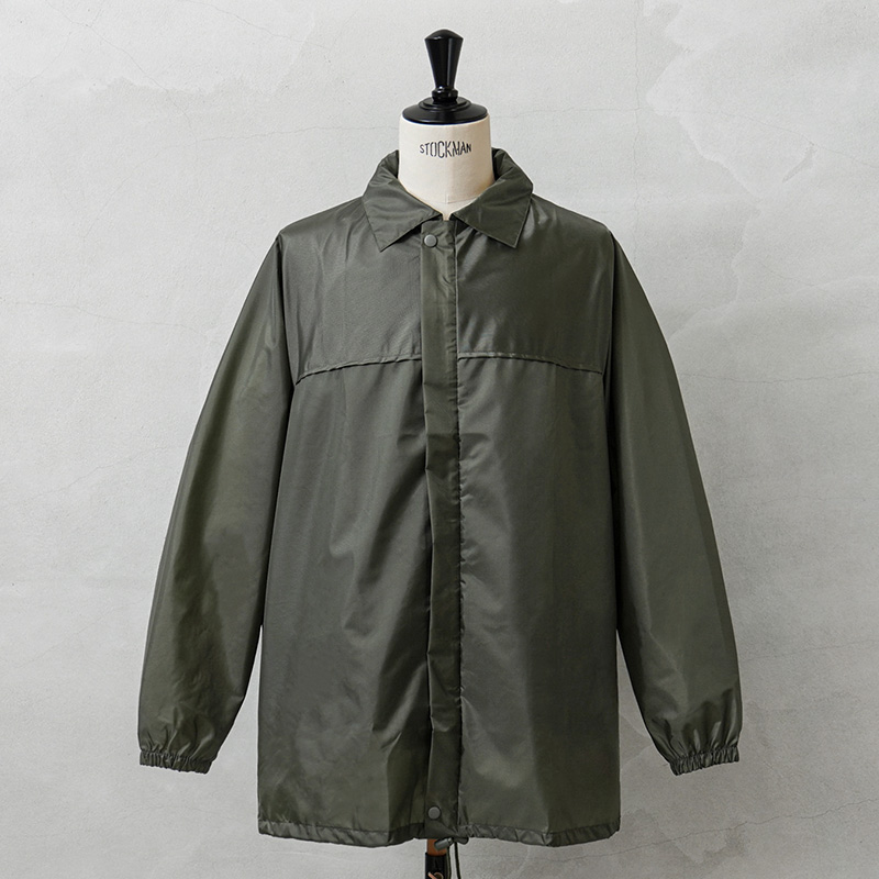 実物 新品 デッドストック フランス軍 ナイロン レインジャケット TYPE-1 スナップボタン