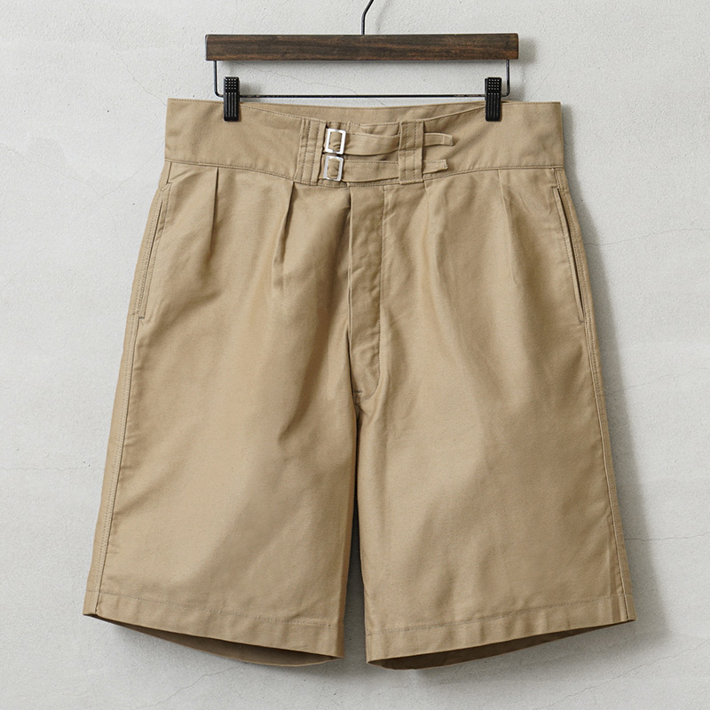実物 新品 デッドストック イタリア軍 グルカショーツ カーキ