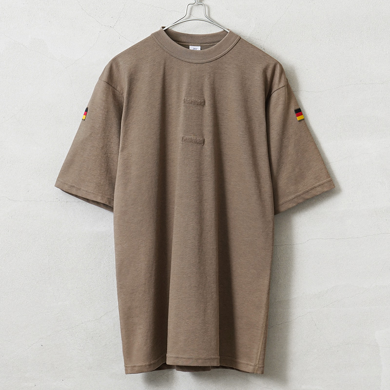 実物 新品 デッドストック ドイツ軍 BUNDESWEHR トロピカル Tシャツ COYOTE