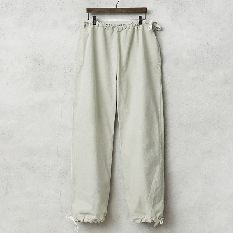 実物 USED スウェーデン軍 M-62 コットン スノーカモ パンツ サイド開き