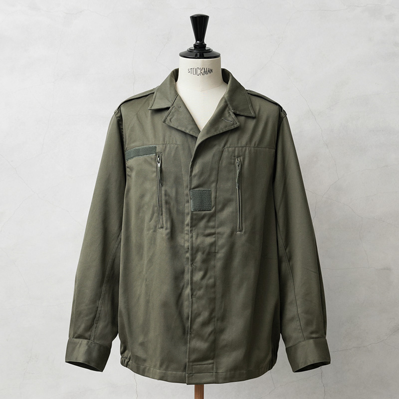 実物 新品 デッドストック フランス軍 F-2 ジャケット オリーブ 2ポケット