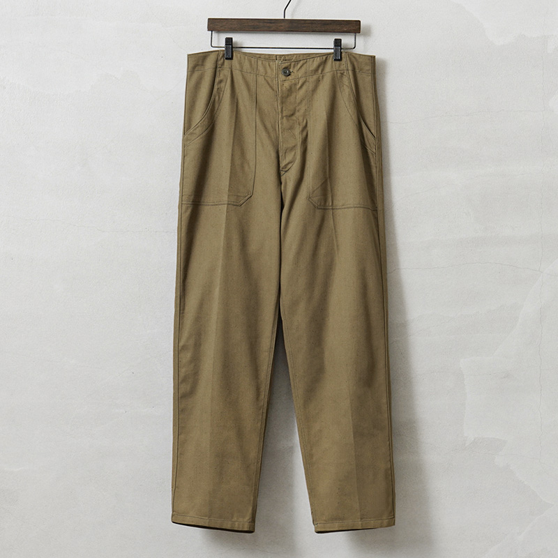 実物 新品 デッドストック チェコ軍 ARMY コットンツイル コックパンツ