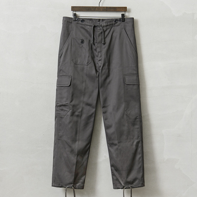 実物 新品 デッドストック デンマーク軍 M-71 ダブルニー コンバット カーゴパンツ 前期型