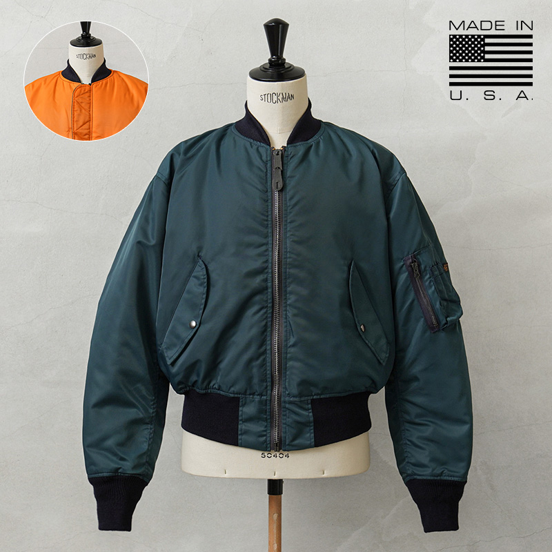 CONCORD コンコルド 90’s MADE IN USA MA-1 フライトジャケット【ORANGE LINING】“MADE BY ALPHA INDUSTRIES”
