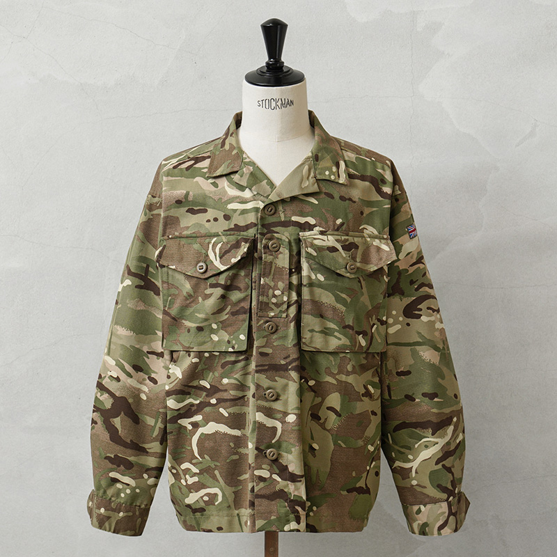 実物 新品 デッドストック イギリス軍 BARRACK シャツ MTP / バラックシャツ