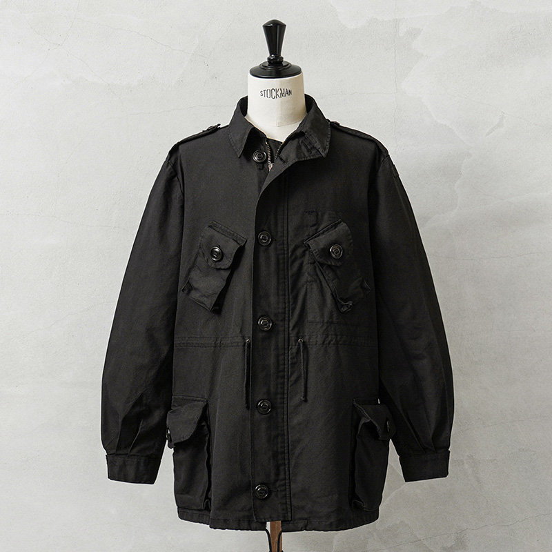 実物 新品 デッドストック カナダ軍 GS MK-2 カナディアン コンバット シェル ジャケット ノーマルカラー DEEP BLACK染め / MK2